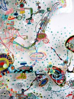 The dotty device detail 2011 by Fiona Cabassi