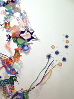 Dropping my wings into the ocean 2014 by Fiona Cabassi