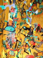 Fancy, fret and filigree (detail) 2008 by Fiona Cabassi