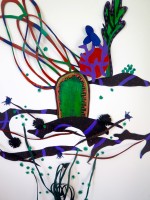 pop & shimmer (detail) 2020 by Fiona Cabassi