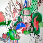 Stormy travels through spotted ponds (detail) 2022 by Fiona Cabassi